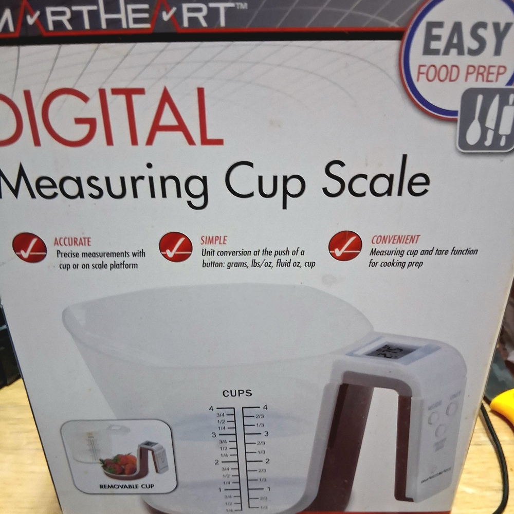 Digital Measuring Cup Scale - White